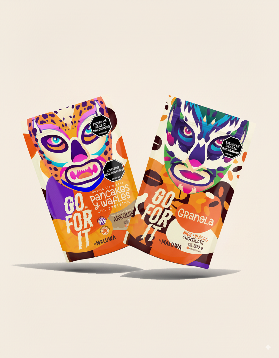 Pack Granola y Mezcla para Wafles & Pancakes prueba