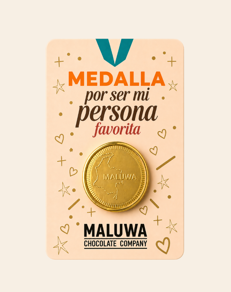 Medalla de chocolate Maluwa