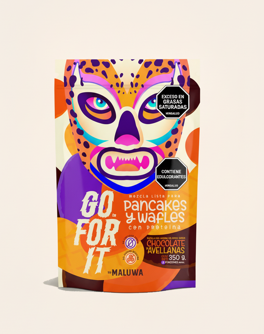 Mezcla para Wafles & Pancakes – Chocolate & Avellana